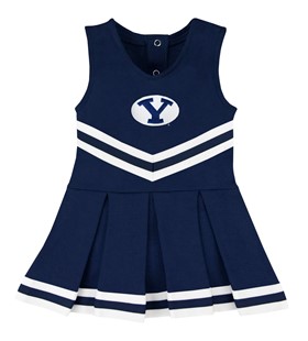 Authentic BYU Cougars Cheerleader Bodysuit Dress