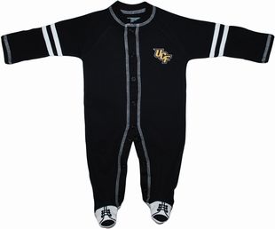Official UCF Knights Sports Shoe Footed Romper