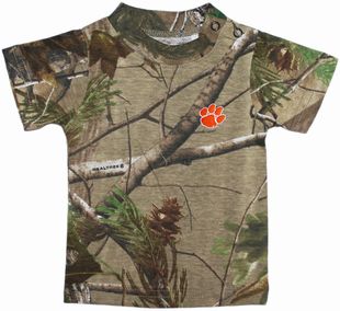 Clemson Tigers Realtree Camo Short Sleeve T-Shirt