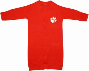Clemson Tigers "Convertible" (2 in 1), as gown & snaps into romper