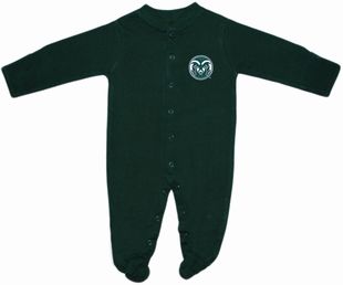 Colorado State Rams Footed Romper