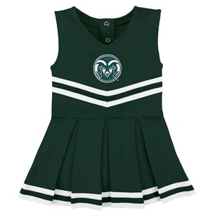Authentic Colorado State Rams Cheerleader Bodysuit Dress