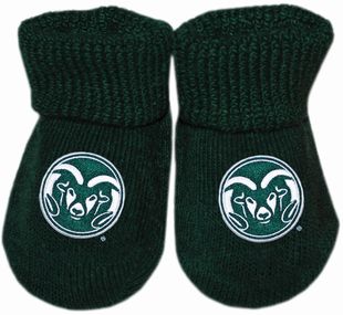 Colorado State Rams Gift Box Baby Bootie