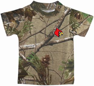 Louisville Cardinals Realtree Camo Short Sleeve T-Shirt