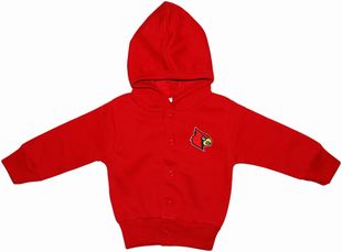 Louisville Cardinals Snap Hooded Jacket