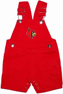 Louisville Cardinals Short Leg Overalls