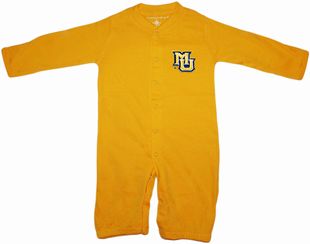 Marquette Golden Eagles "Convertible" (2 in 1), as gown & snaps into romper