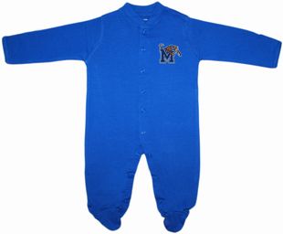 Memphis Tigers Footed Romper