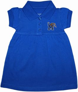 Memphis Tigers Polo Dress w/Bloomer