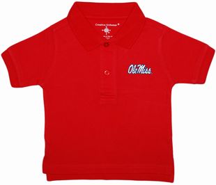 Official Ole Miss Rebels Infant Toddler Polo Shirt