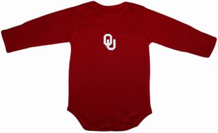 Oklahoma Sooners Long Sleeve Bodysuit
