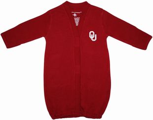 Oklahoma Sooners Newborn Gown