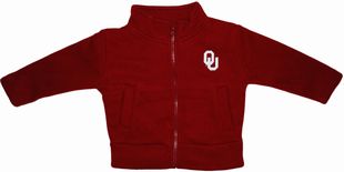 Official Oklahoma Sooners Polar Fleece Zipper Jacket