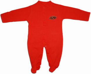 Oklahoma State Cowboys Footed Romper