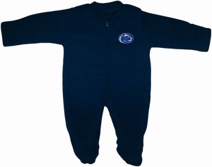 Penn State Nittany Lions Fleece Footed Romper