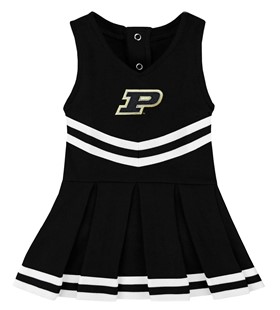 Authentic Purdue Boilermakers Cheerleader Bodysuit Dress