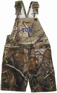 TCU Horned Frogs Realtree Camo Long Leg Overall