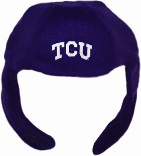 TCU Horned Frogs Chin Strap Beanie