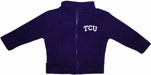 Official TCU Horned Frogs Polar Fleece Zipper Jacket