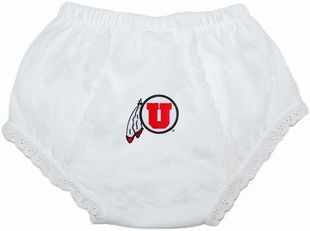 Utah Utes Baby Eyelet Panty