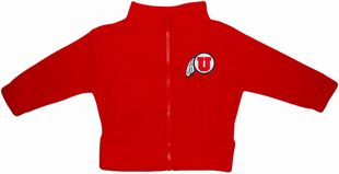 Official Utah Utes Polar Fleece Zipper Jacket