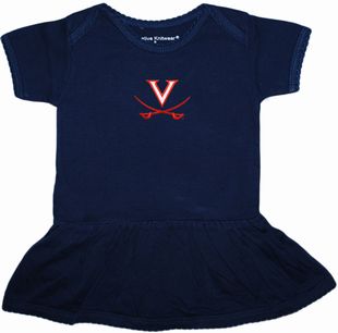 Virginia Cavaliers Picot Bodysuit Dress