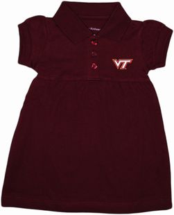 Virginia Tech Hokies Polo Dress w/Bloomer