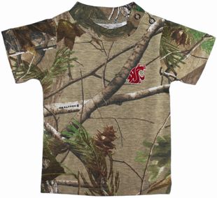 Washington State Cougars Realtree Camo Short Sleeve T-Shirt