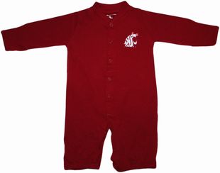 Washington State Cougars "Convertible" (2 in 1), as gown & snaps into romper