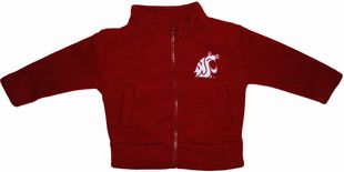 Official Washington State Cougars Polar Fleece Zipper Jacket