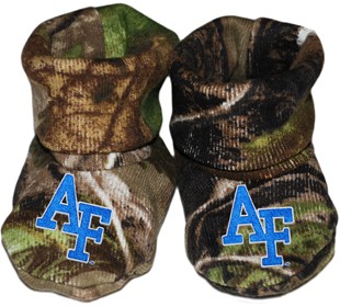 Air Force Falcons Realtree Camo Gift BoxBaby Bootie