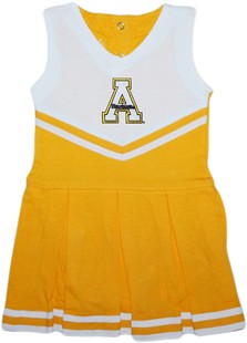 Authentic Appalachian State Mountaineers Cheerleader Bodysuit Dress