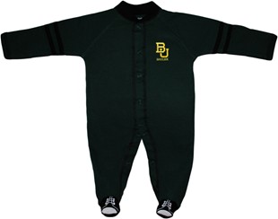 Official Baylor Bears Sports Shoe Footed Romper