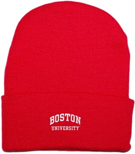 Boston University Terriers Newborn Baby Knit Cap