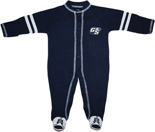 Official Georgia Southern Eagles Sports Shoe Footed Romper