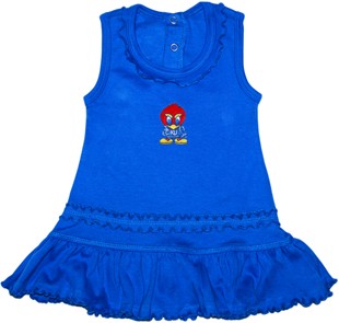 Kansas Jayhawks Baby Jay Ruffled Tank Top Dress