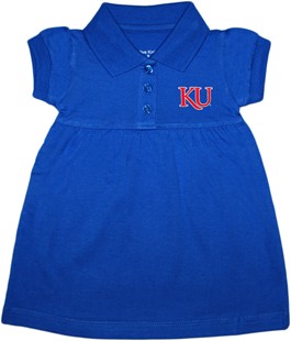Kansas Jayhawks KU Polo Dress w/Bloomer
