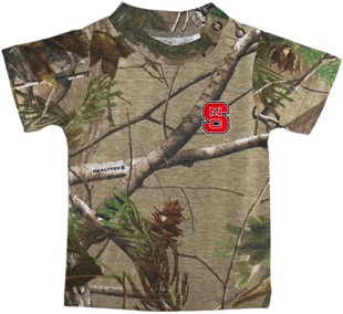 NC State Wolfpack Realtree Camo Short Sleeve T-Shirt