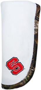 NC State Wolfpack Realtree Camo Baby Blanket