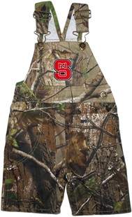 NC State Wolfpack Realtree Camo Long Leg Overall