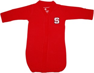 NC State Wolfpack Newborn Gown