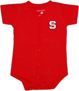 NC State Wolfpack Front Snap Newborn Bodysuit