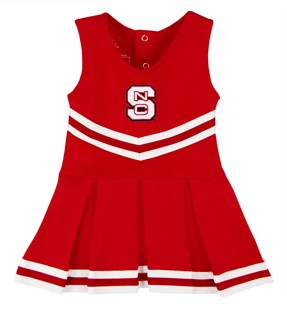 Authentic NC State Wolfpack Cheerleader Bodysuit Dress