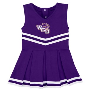Authentic Western Carolina Catamounts Cheerleader Bodysuit Dress