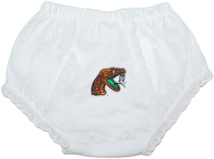 Florida A&M Rattlers Baby Eyelet Panty