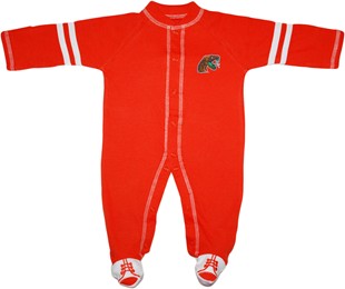 Official Florida A&M Rattlers Sports Shoe Footed Romper