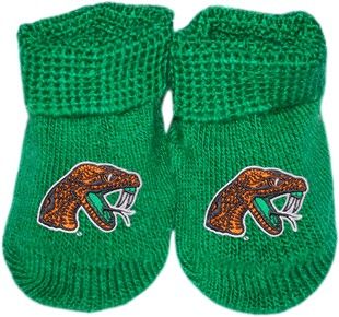 Florida A&M Rattlers Gift Box Baby Bootie