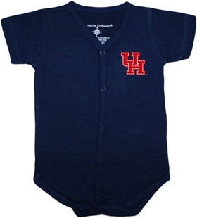 Houston Cougars Front Snap Newborn Bodysuit