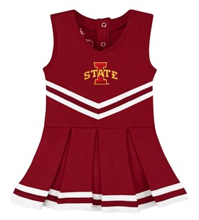 Authentic Iowa State Cyclones Cheerleader Bodysuit Dress