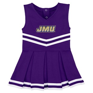Authentic James Madison Dukes Cheerleader Bodysuit Dress